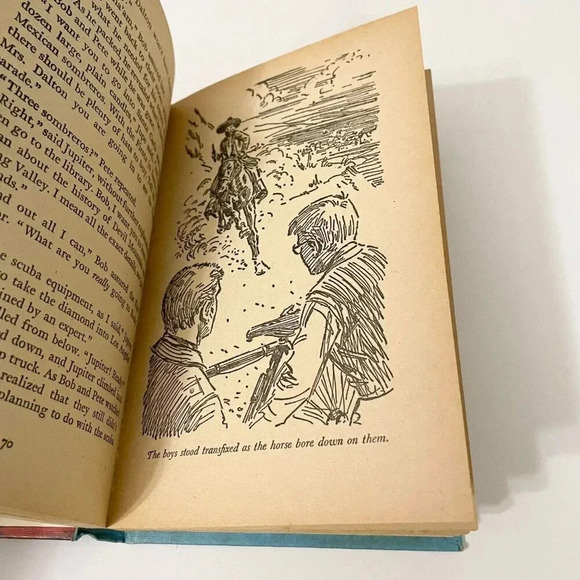 Vtg 1976 Alfred Hitchcock The three Investigators in Mystery of the Moaning Cave - Picture 16 of 16